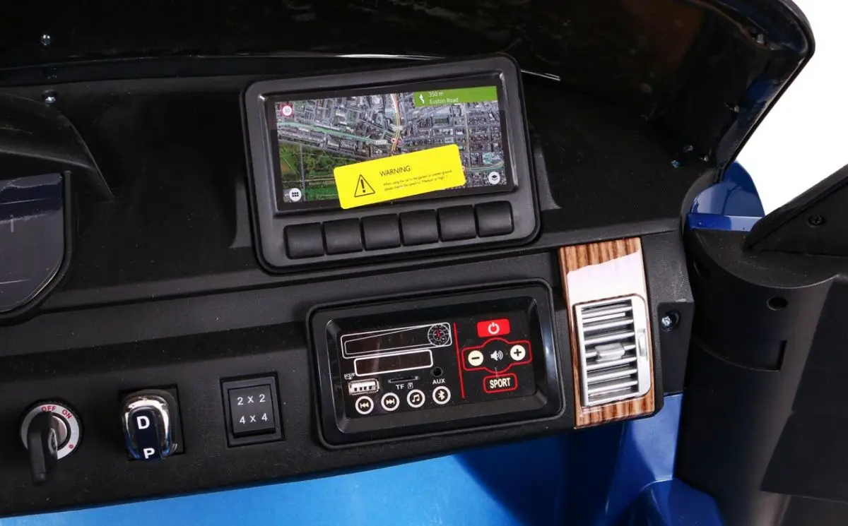 Электромобиль Ramiz Range Rover HSE (Blue/Black) - 8