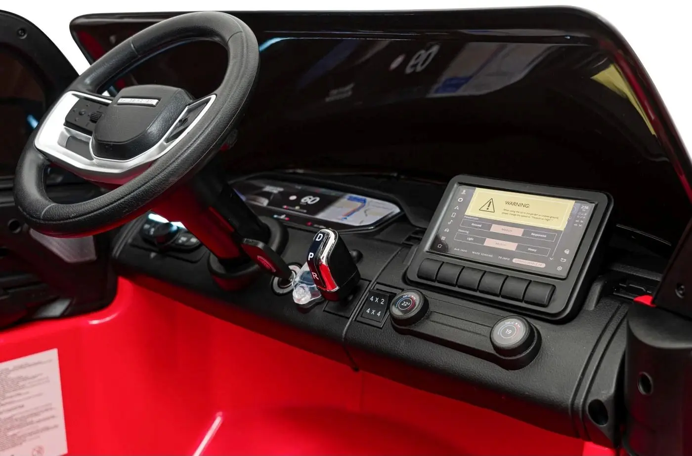 Masinuta electrica Ramiz Range Rover SUV Lift (Red)