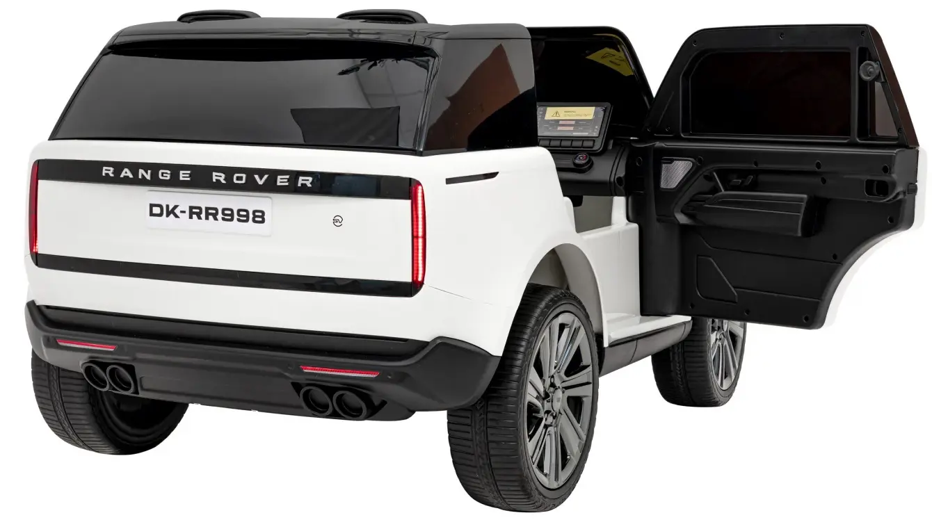 Masinuta electrica Ramiz Range Rover SUV Lift (White) - 5