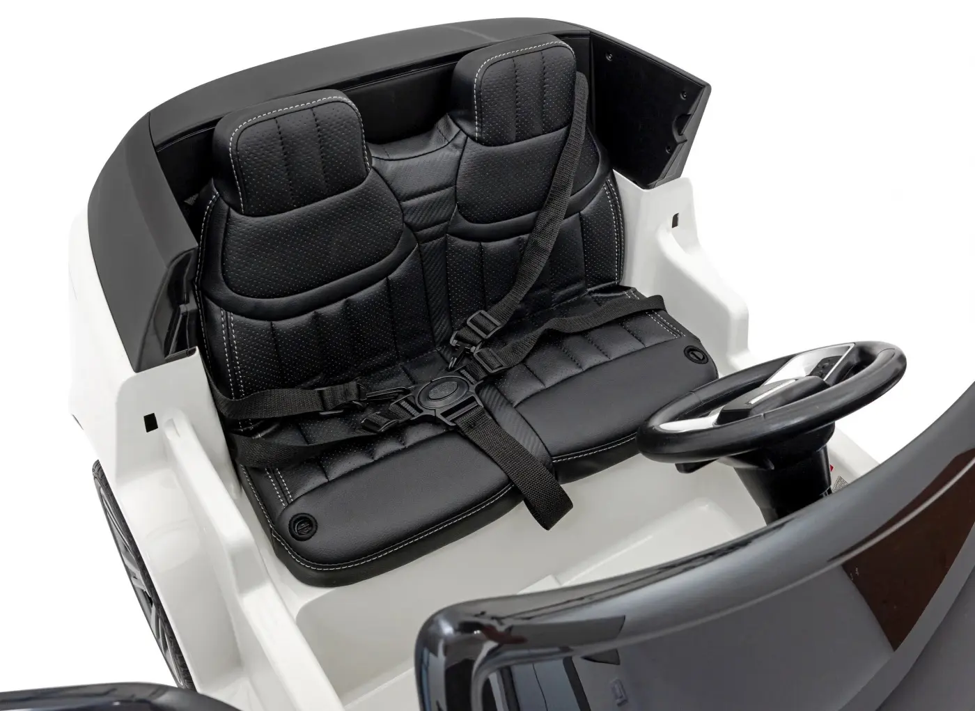 Masinuta electrica Ramiz Range Rover SUV Lift (White) - 7