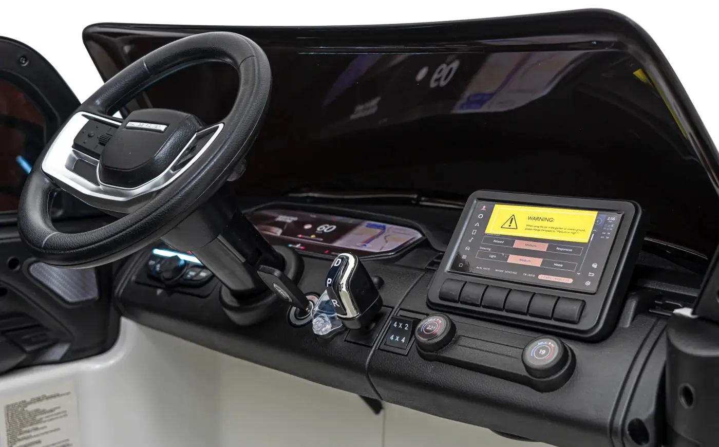 Masinuta electrica Ramiz Range Rover SUV Lift (White) - 10