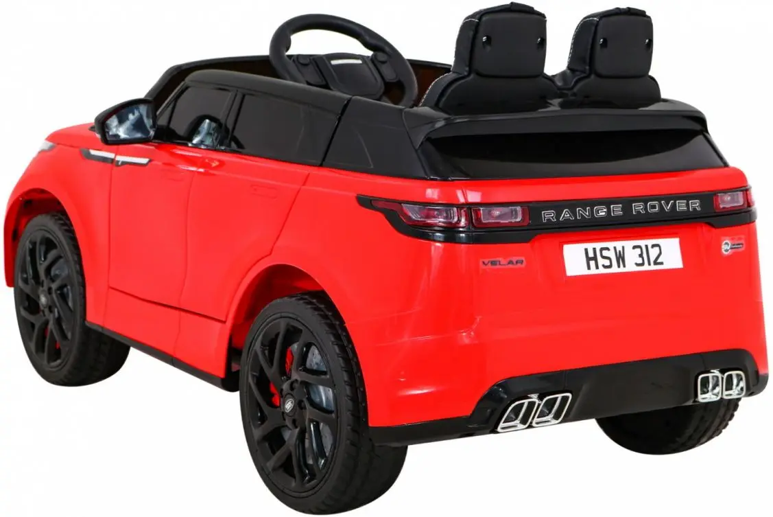 Masinuta electrică Ramiz Range Rover Velar (Red) - 4