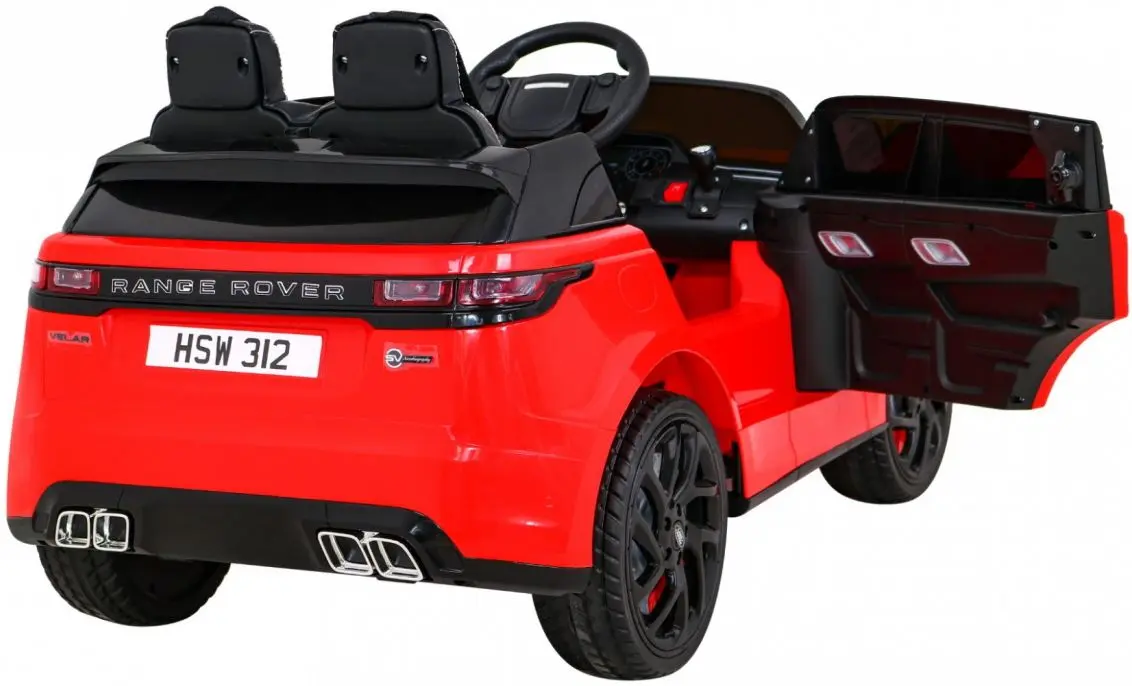 Masinuta electrică Ramiz Range Rover Velar (Red) - 7