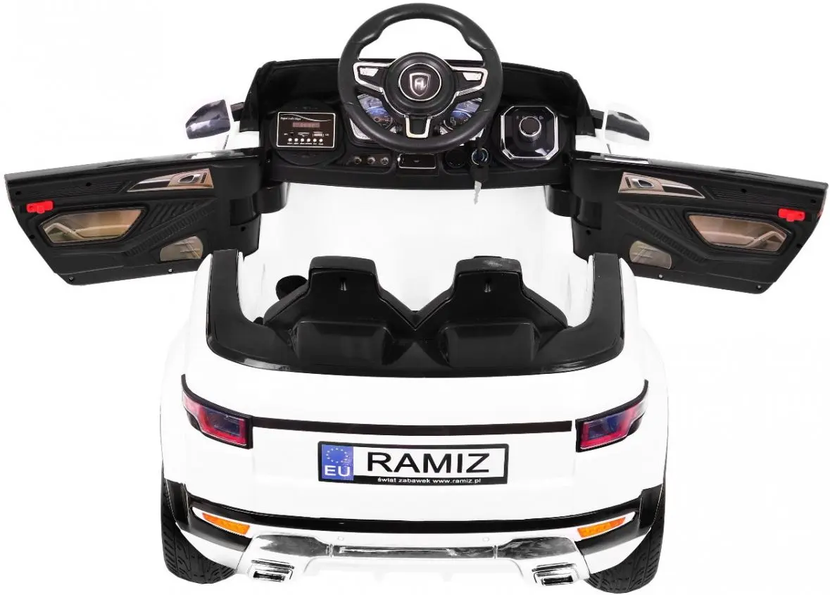 Masinuta electrică Ramiz Rapid Racer PA.HL1618.BIA (White)