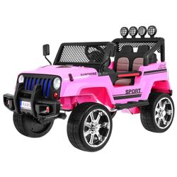 Masinuta electrica Ramiz Raptor Drifter 4x4 (Pink)