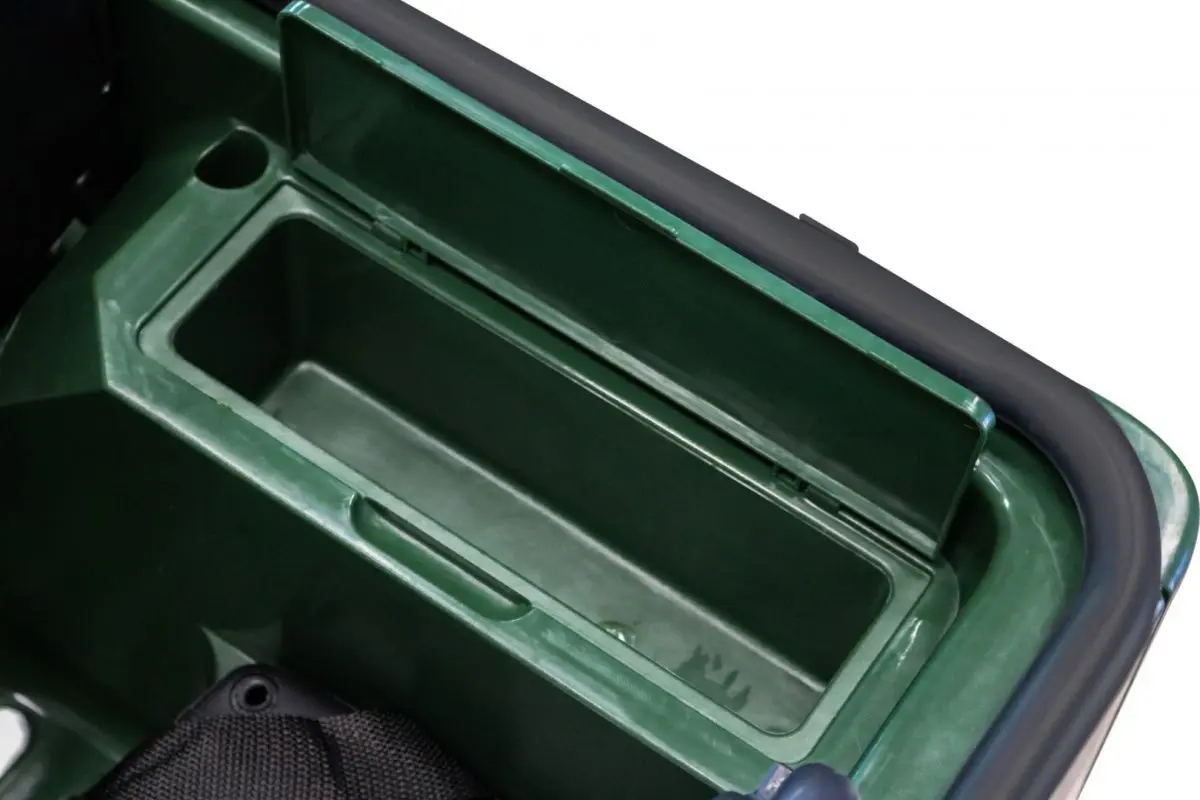 Masinuta electrică Ramiz Retro Military Vehicle 4x4 (Green) - 15