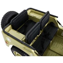 Электромобиль Ramiz Retro Military Vehicle 4x4 (Sand) Thumb