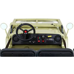 Электромобиль Ramiz Retro Military Vehicle 4x4 (Sand) Thumb
