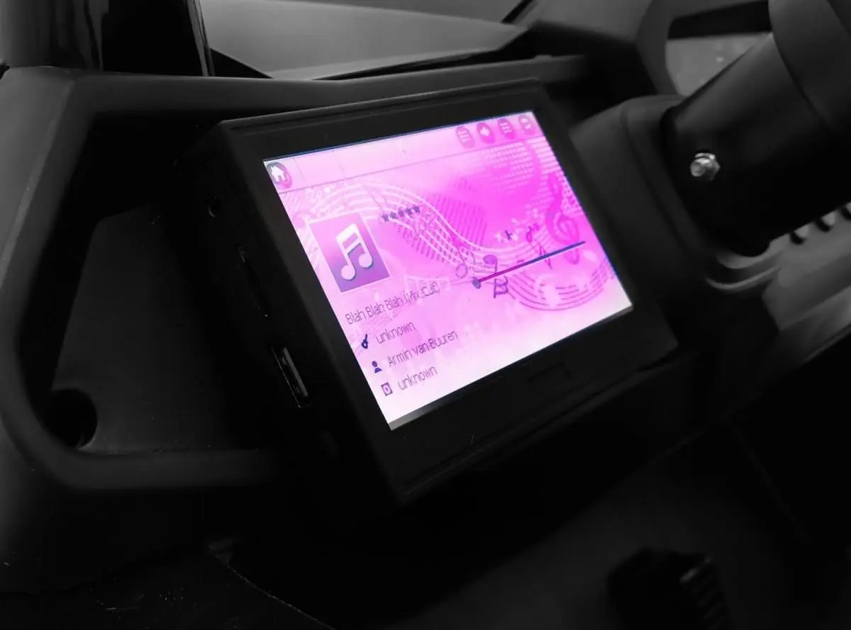 Masinuta electrica Ramiz Ride on car Buggy SuperStar 4x4 MP4 (Black)