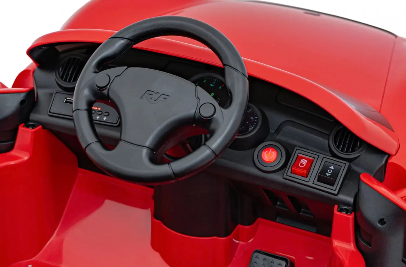 Masinuta electrica Ramiz RUF CTR3 (Red)