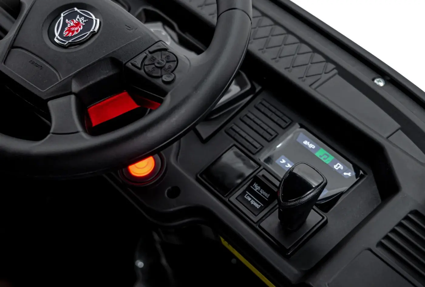 Masinuta electrica Ramiz Scania R-Serie (Black) - 7