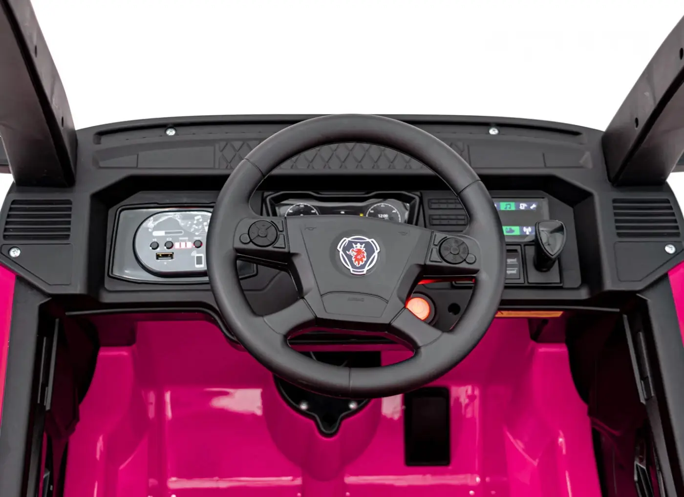 Masinuta electrica Ramiz Scania R-Serie (Pink) - 7