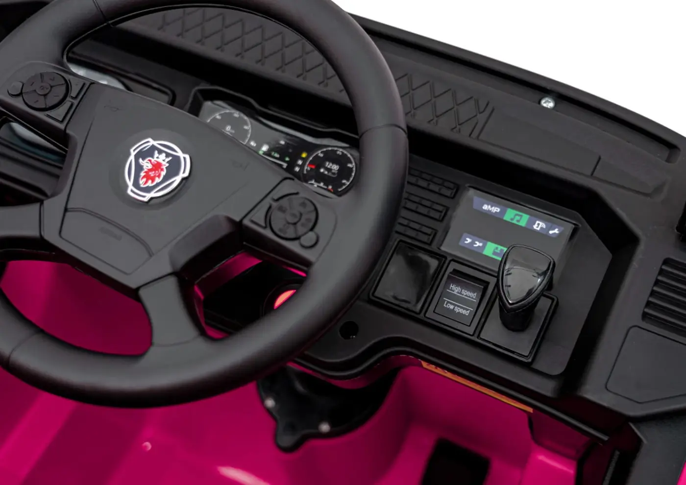 Masinuta electrica Ramiz Scania R-Serie (Pink) - 8