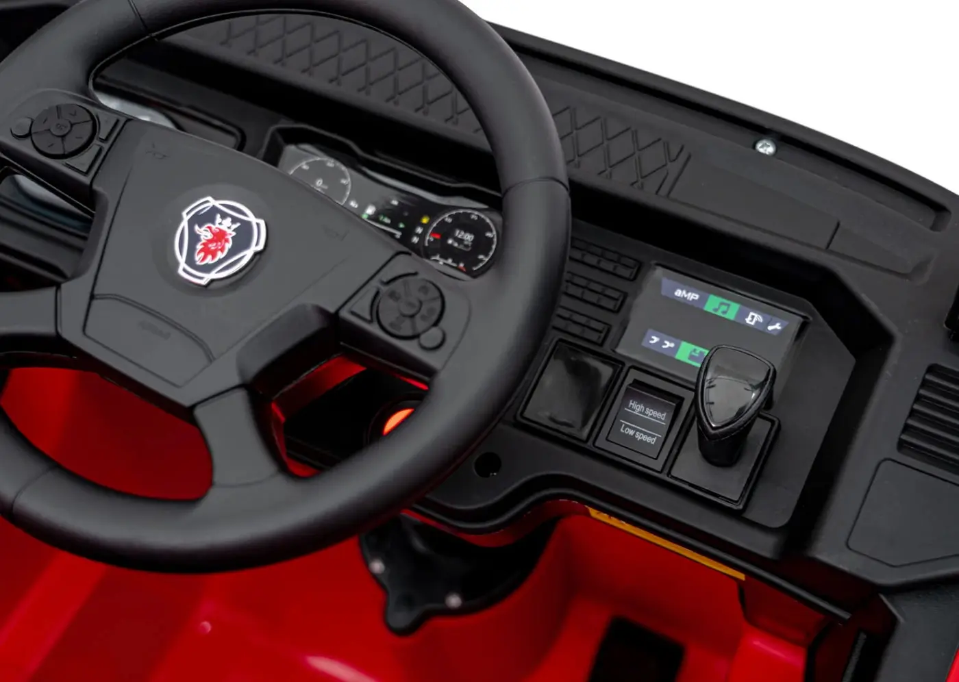 Masinuta electrica Ramiz Scania R-Serie (Red) - 7