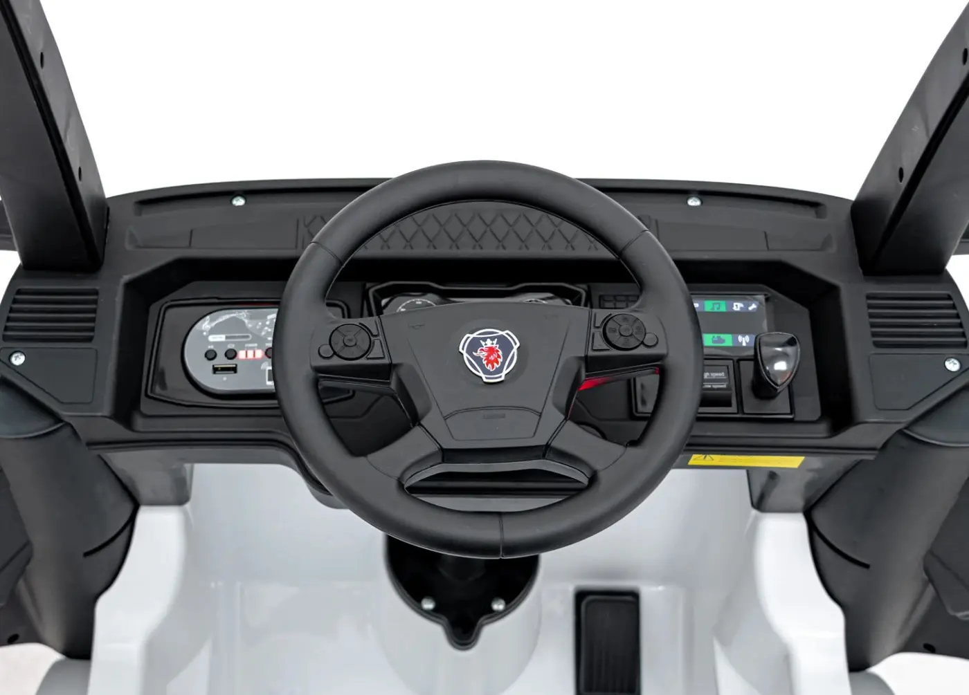 Masinuta electrica Ramiz Scania R-Serie (White) - 7