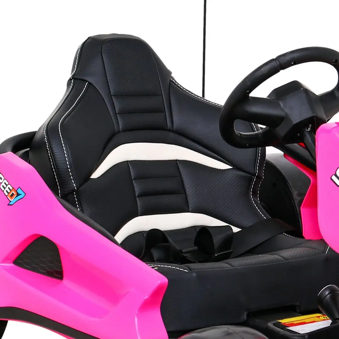Maşinuţă electrică Ramiz Speed 7 Drift King (Pink/Black)