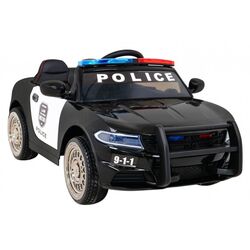 Masinuta electrica Ramiz Super-Police (Black)