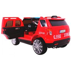 Электромобиль Ramiz SUV Poland Fire Truck (Red) Thumb