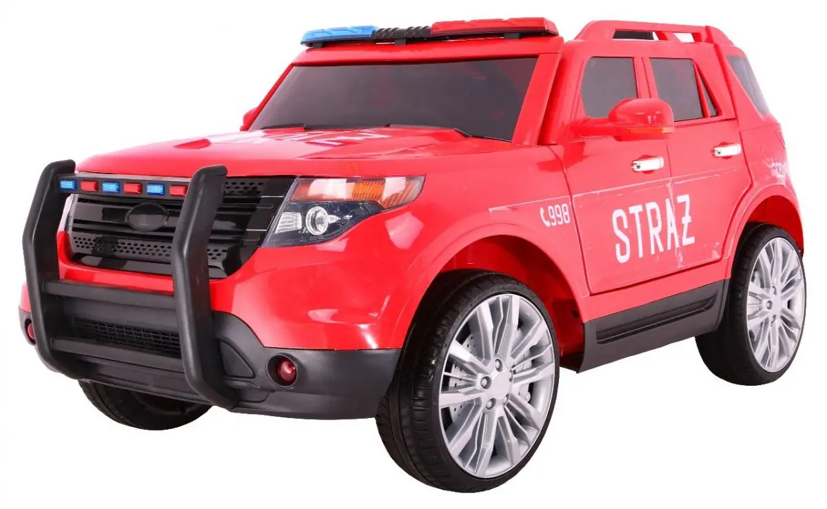 Электромобиль Ramiz SUV Poland Fire Truck (Red)
