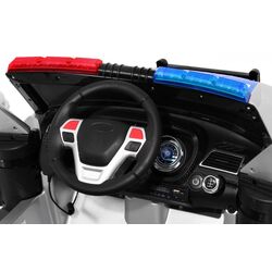 Masinuta electrică Ramiz SUV Poland Police (White/Blue) Thumb