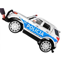Masinuta electrică Ramiz SUV Poland Police (White/Blue) Thumb
