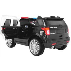 Masinuta electrică Ramiz SUV Police (White/Black) Thumb