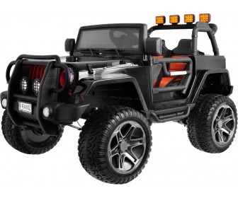 Masinuta electrică Ramiz The Monster Jeep 4x4 (Black)