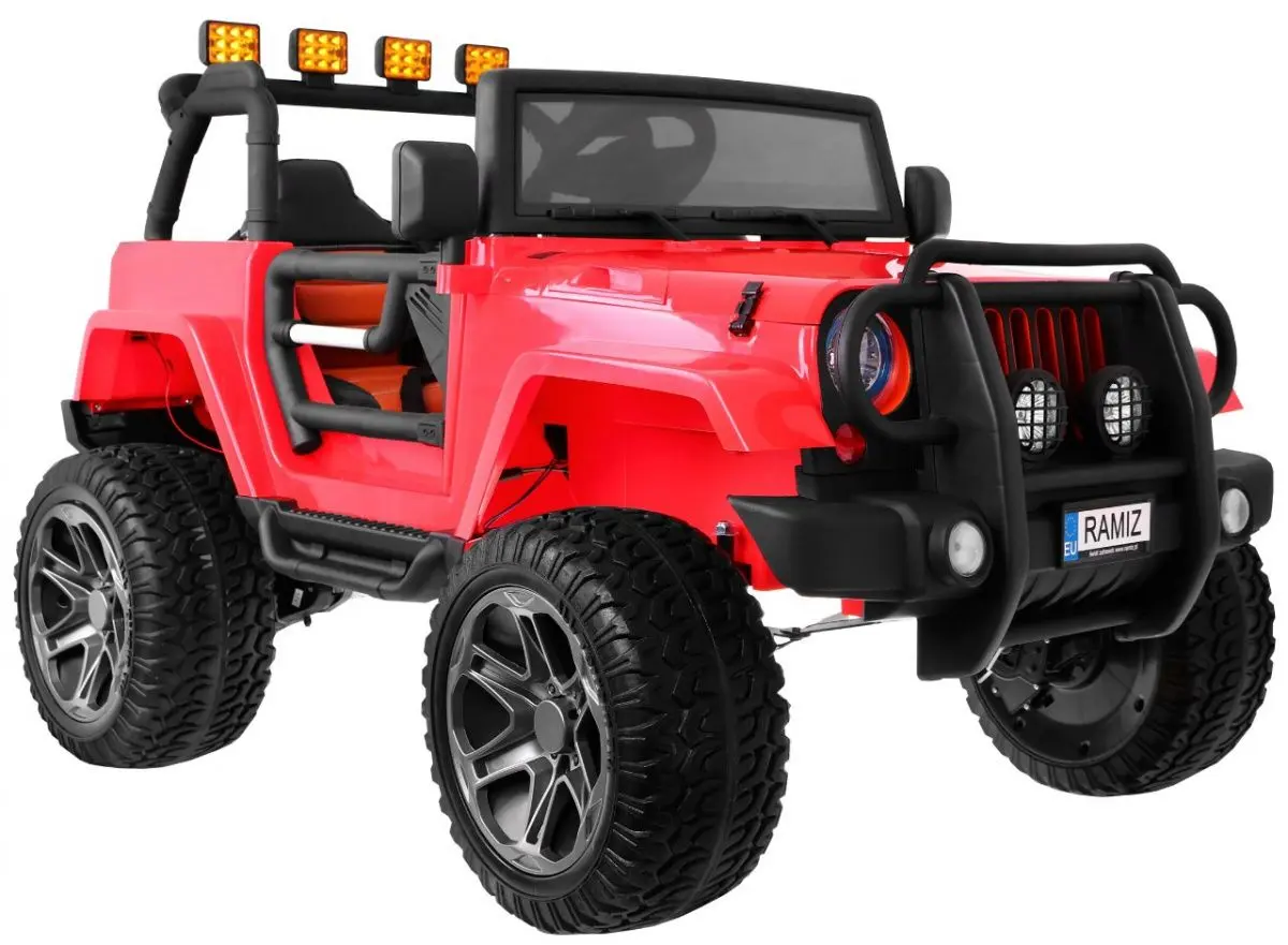 Электромобиль Ramiz The Monster Jeep 4x4 (Red)