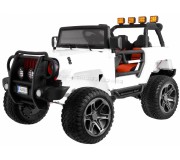 Masinuta electrică Ramiz The Monster Jeep 4x4 (White)