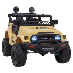 Masinuta electrica Ramiz Toyota FJ Cruiser (Beige)