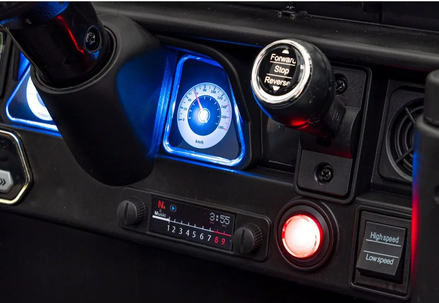 Masinuta electrica Ramiz Toyota FJ Cruiser (Black)