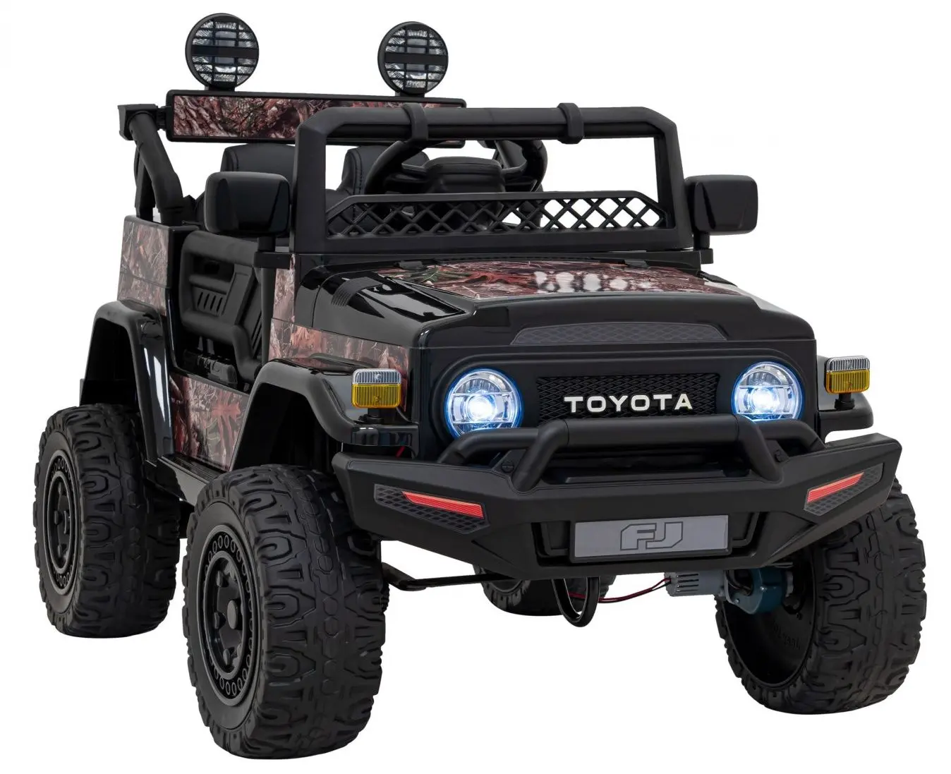 Masinuta electrica Ramiz Toyota FJ Cruiser (Black)
