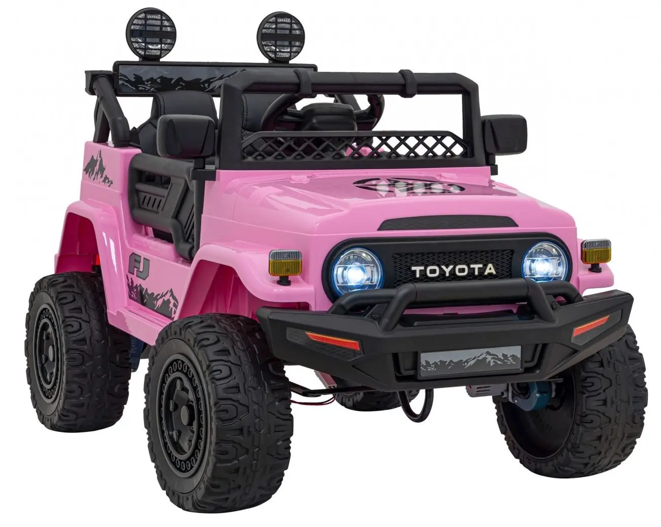 Masinuta electrica Ramiz Toyota FJ Cruiser (Pink)