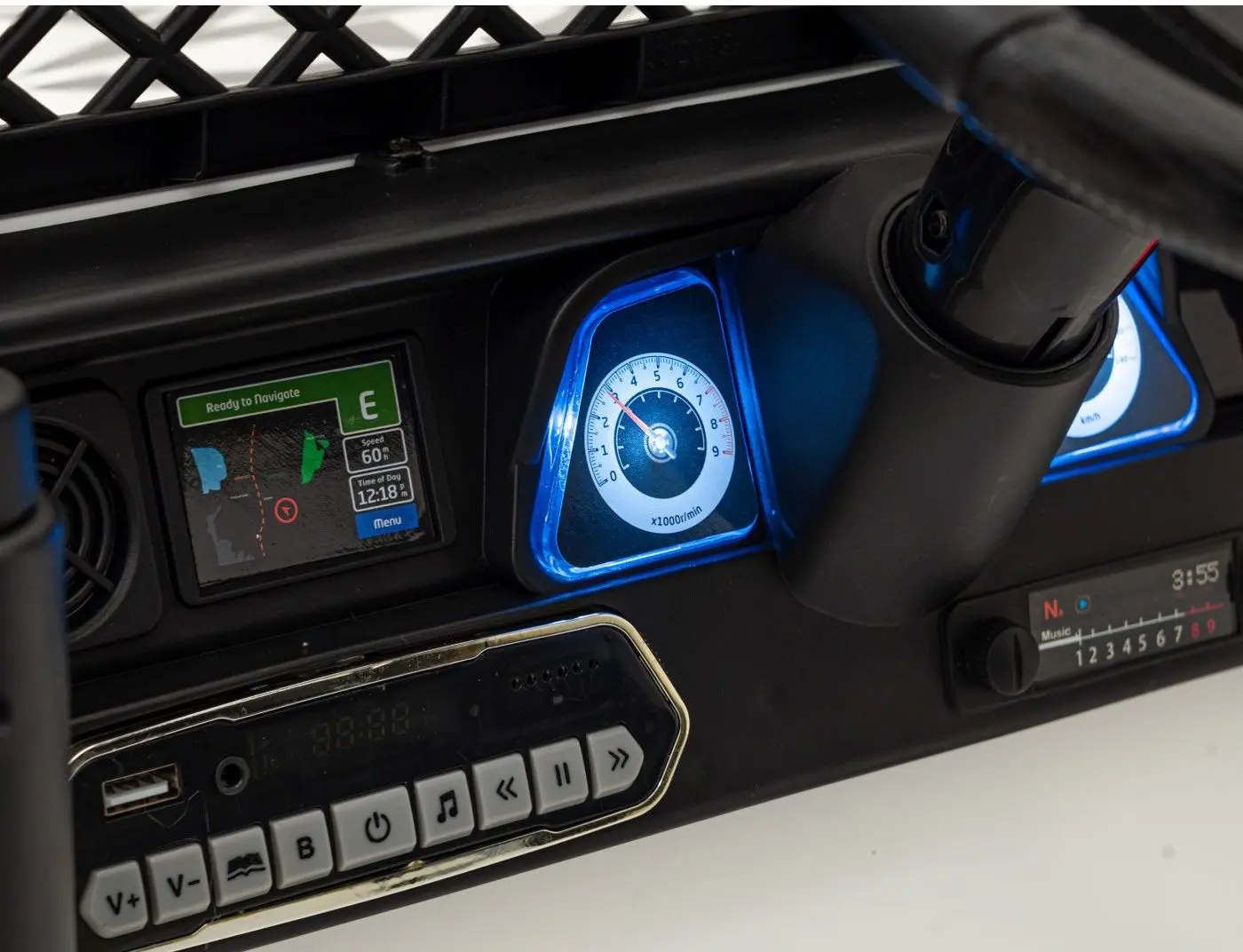 Masinuta electrica Ramiz Toyota FJ Cruiser (White)