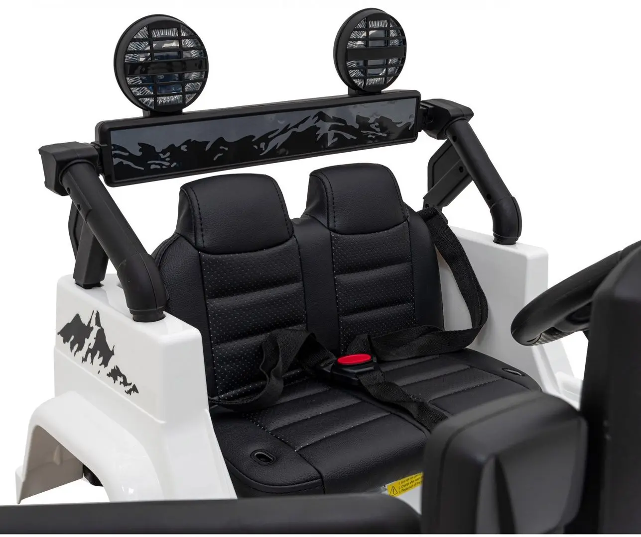 Masinuta electrica Ramiz Toyota FJ Cruiser (White)