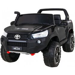 Maşinuţă electrică Ramiz Toyota Hillux (Black) Thumb