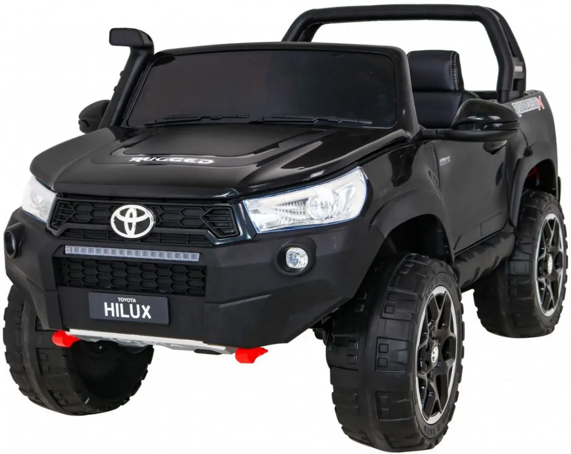 Maşinuţă electrică Ramiz Toyota Hillux (Black)