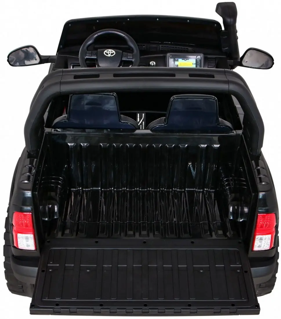 Maşinuţă electrică Ramiz Toyota Hillux (Black)