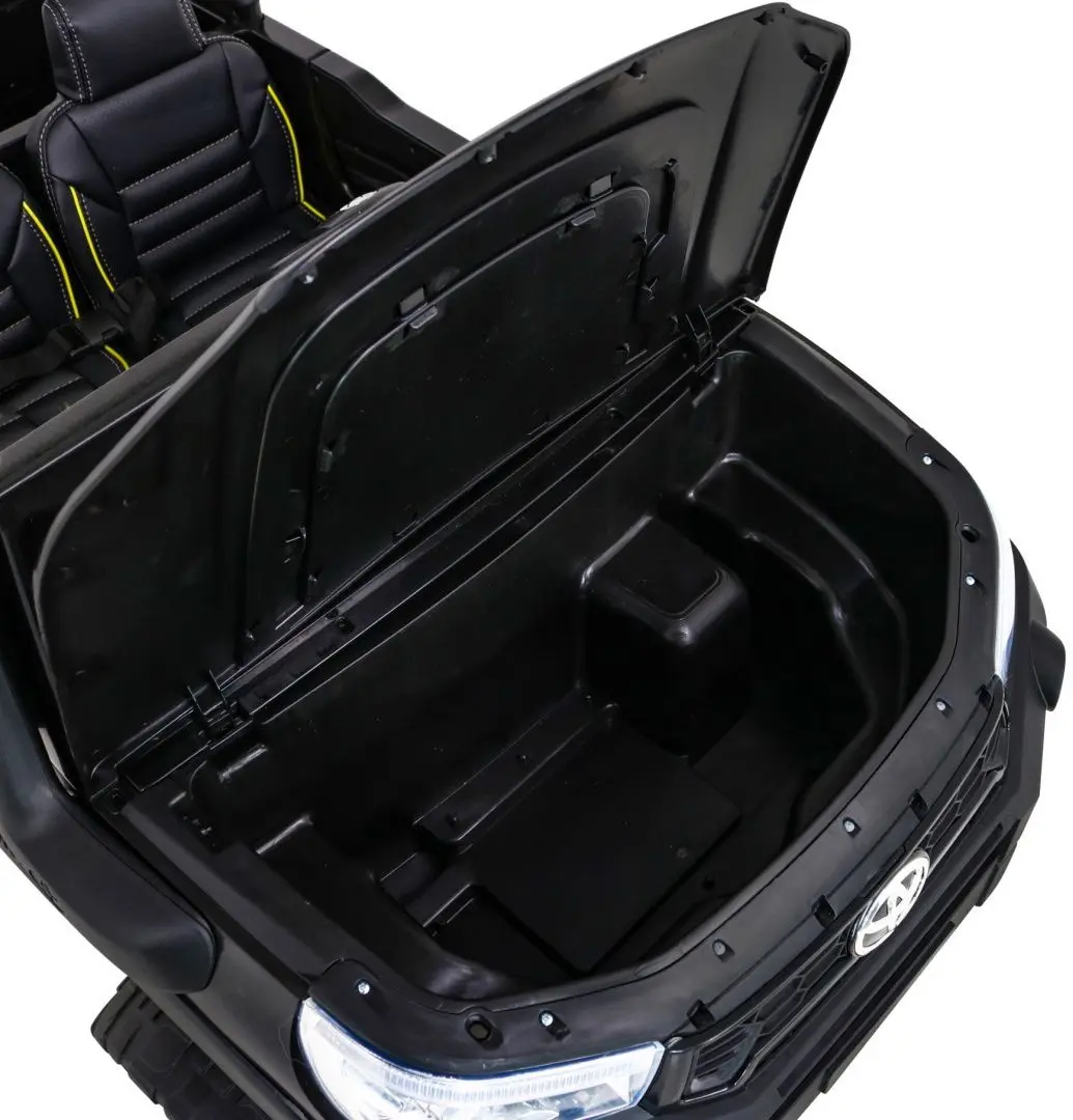 Maşinuţă electrică Ramiz Toyota Hillux (Black)