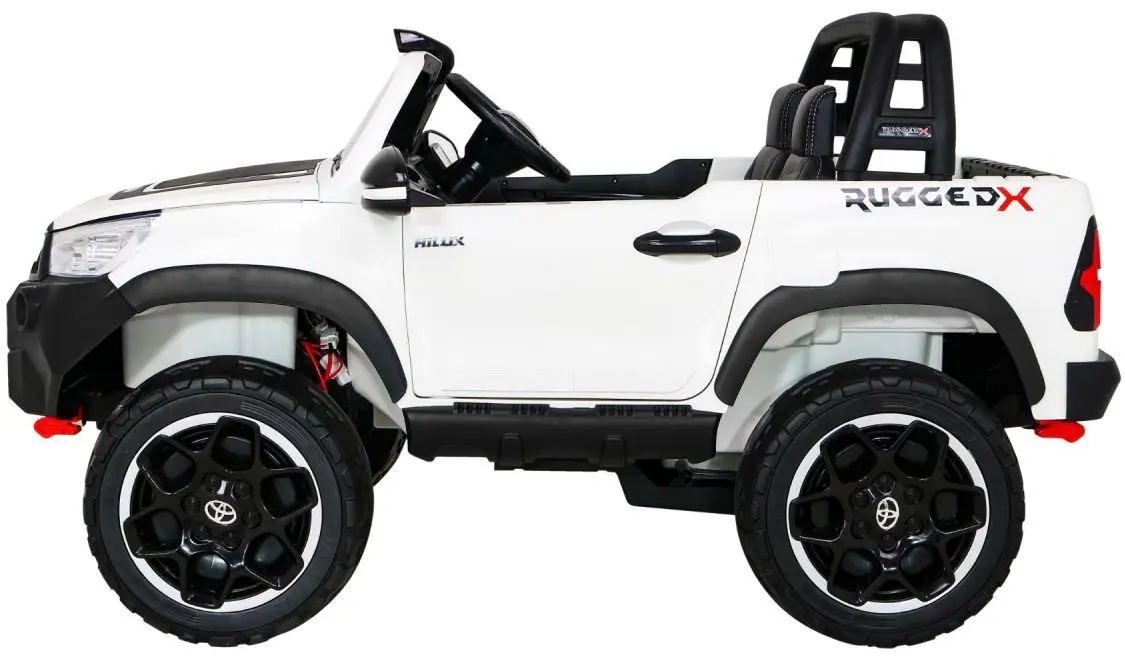 Электромобиль Ramiz Toyota Hillux (White/Black) - 3