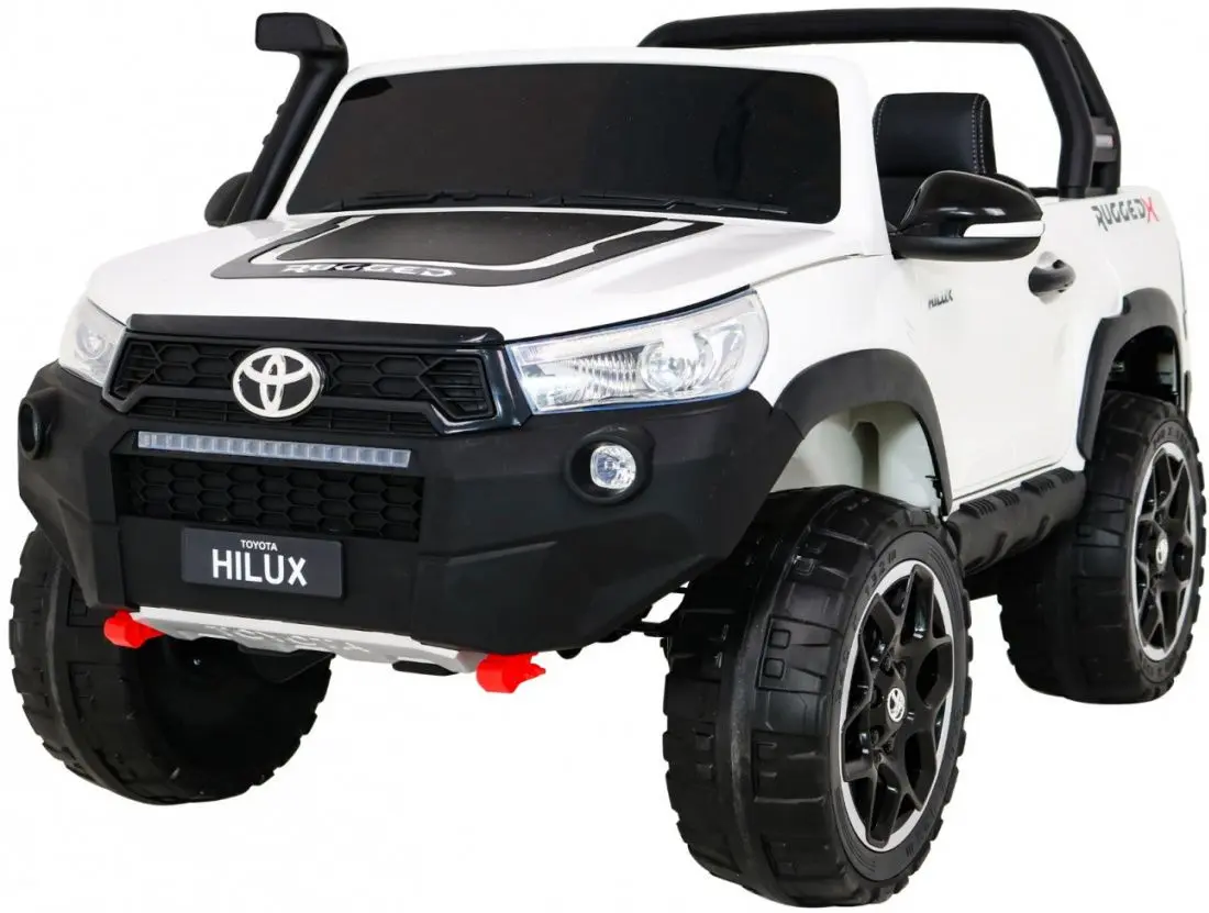 Электромобиль Ramiz Toyota Hillux (White/Black) - 4