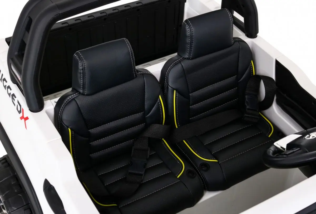 Электромобиль Ramiz Toyota Hillux (White/Black) - 9