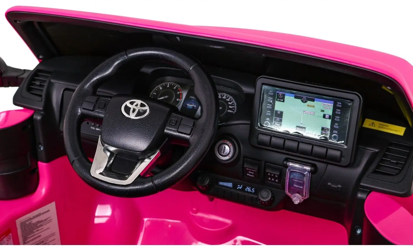 Электромобиль Ramiz Toyota Hilux (Pink)