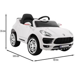 Masinuta electrica Ramiz Turbo-S (White) Thumb