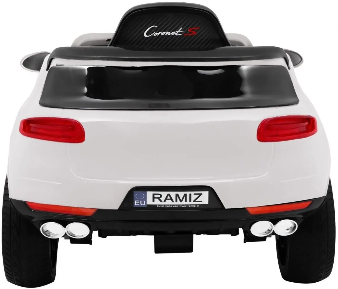 Masinuta electrica Ramiz Turbo-S (White)