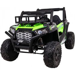 Maşinuţă electrică Ramiz UTV Buggy (Black/Green)