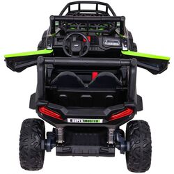Maşinuţă electrică Ramiz UTV Buggy (Black/Green) Thumb