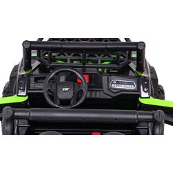 Maşinuţă electrică Ramiz UTV Buggy (Black/Green) Thumb