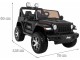 Masinuta electrica Ramiz Wrangler Rubicon (Black)