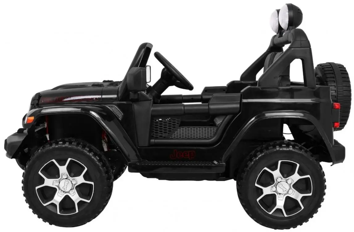 Masinuta electrica Ramiz Wrangler Rubicon (Black)